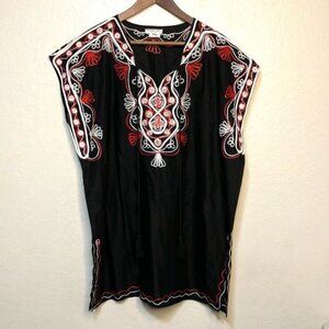 Nieves Lavi Embroidered Swim Cover Up